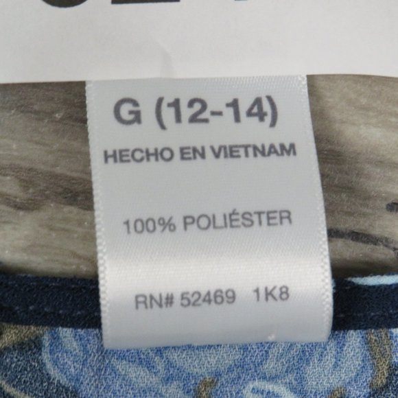 Time and Tru* Women's 3/4 Flared‎ Sleeve Pullover Boat Neck Blouse Size Large - Picture 5 of 9